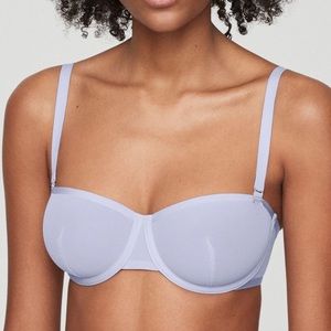 CUUP The Balconette Bra - Mesh, Jade (NOT PURPLE, photo is example), 34F